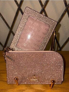 Kate Spade “Shimmy Glitter” 2pc. Cardholder Nwot